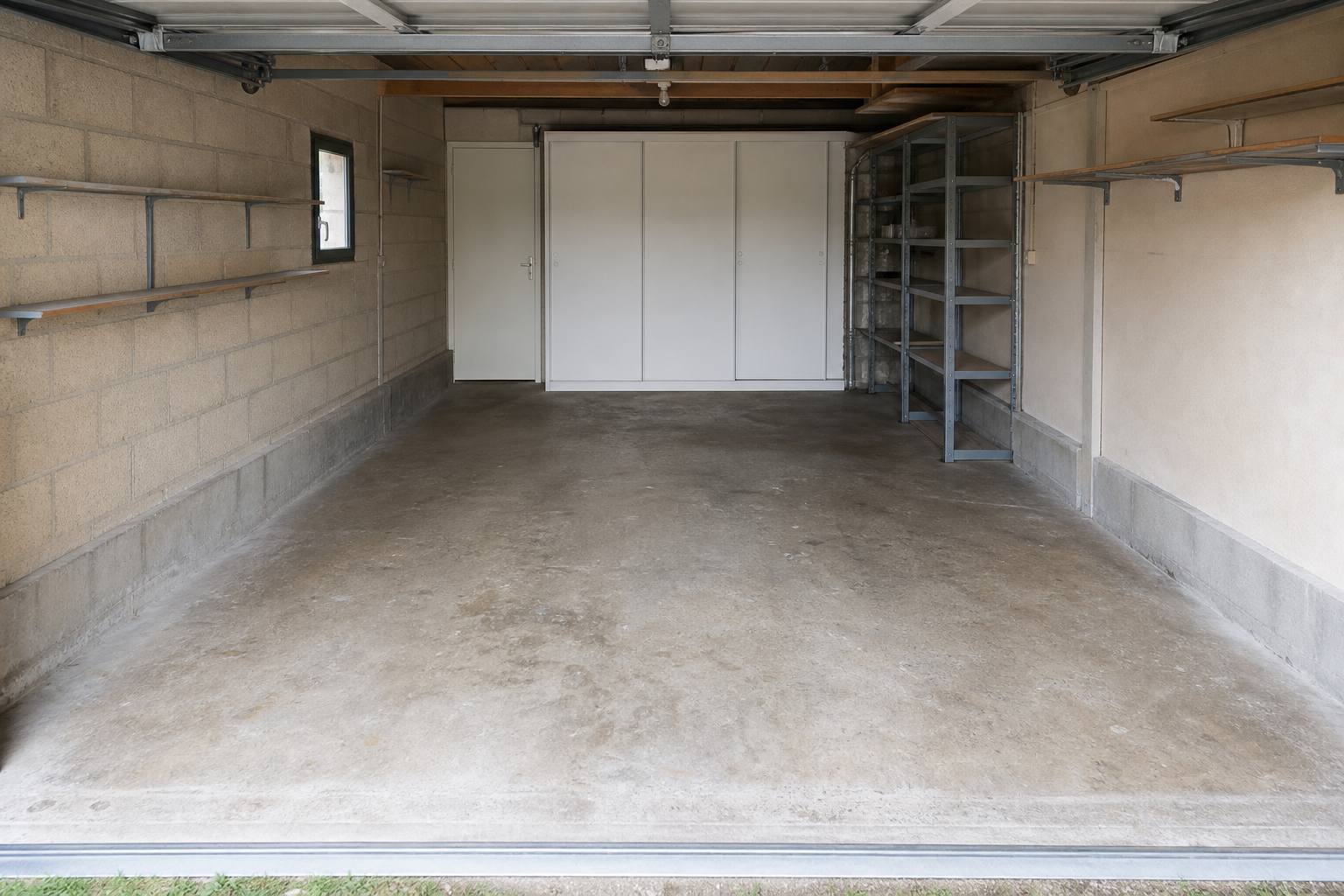 Apres chantier de debarras maison avec garage a Aulnay-sous-Bois