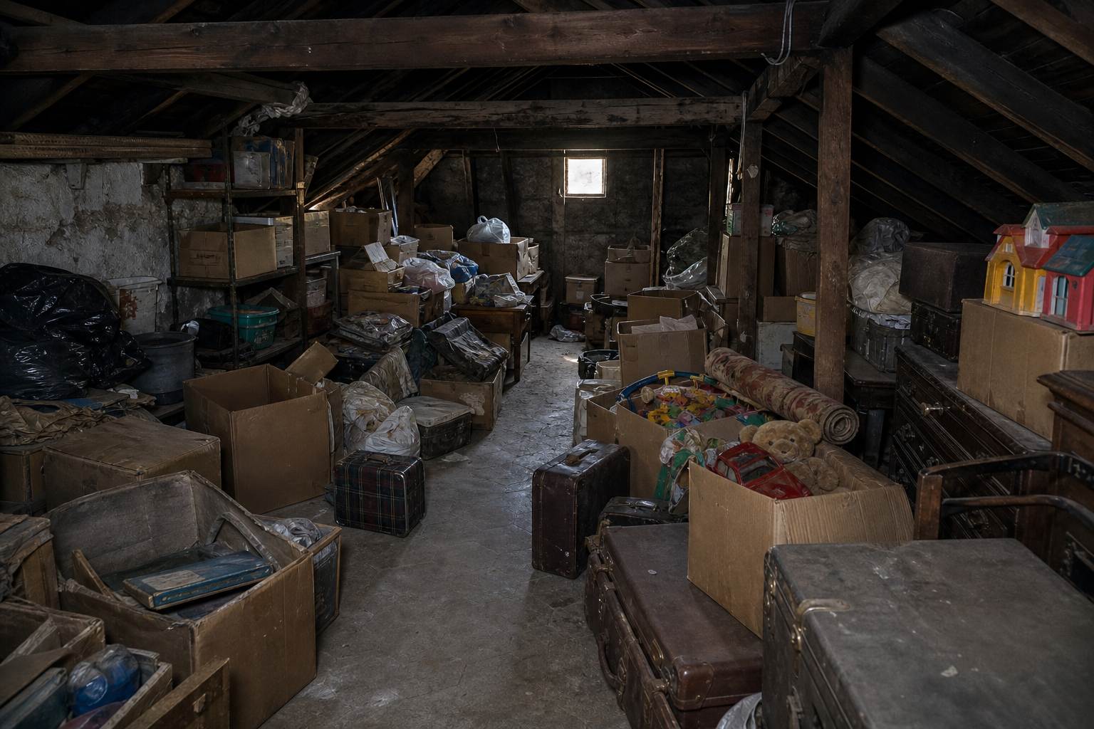 Avant chantier de debarras bondy