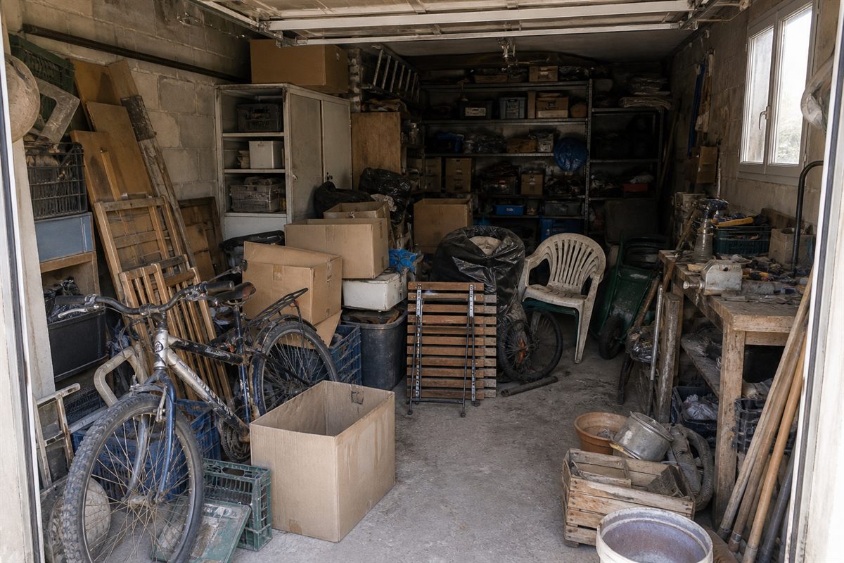 Apres chantier de debarras maison a Massy