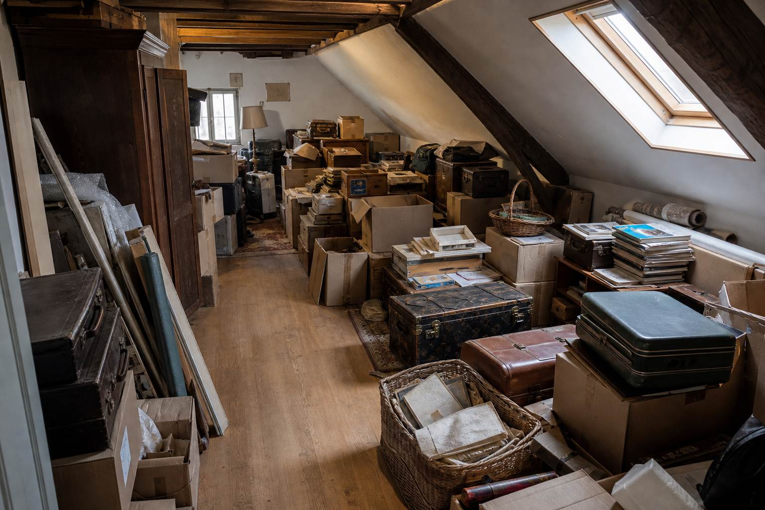 Avant chantier de debarras meudon