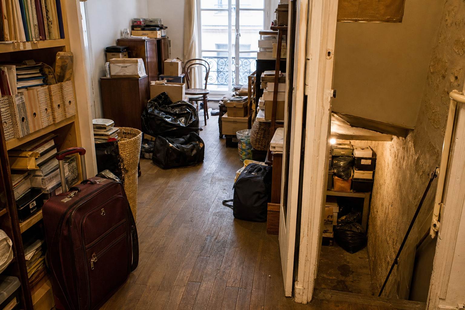 Avant chantier de debarras paris 2