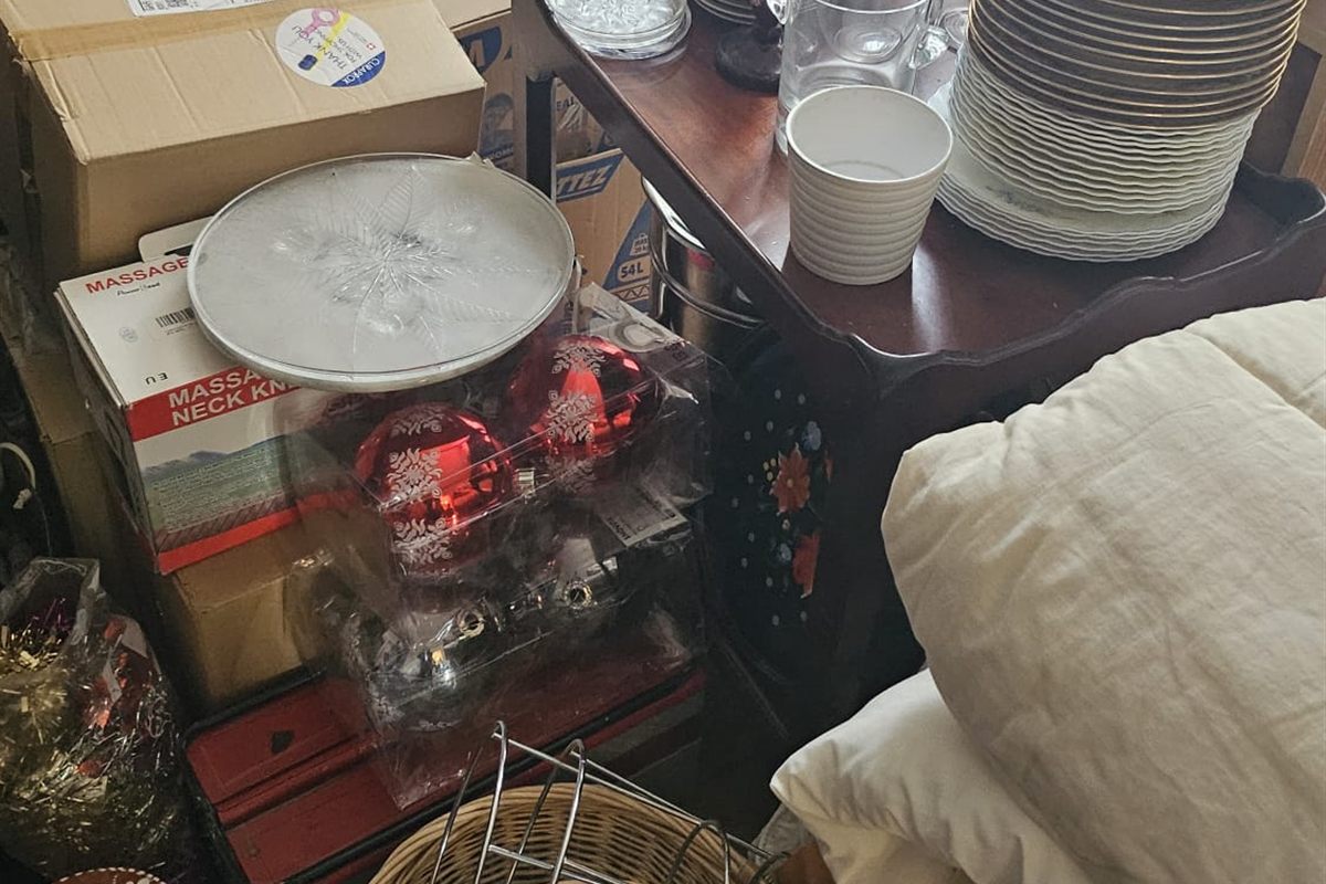 Avant chantier de debarras appartement a Puteaux