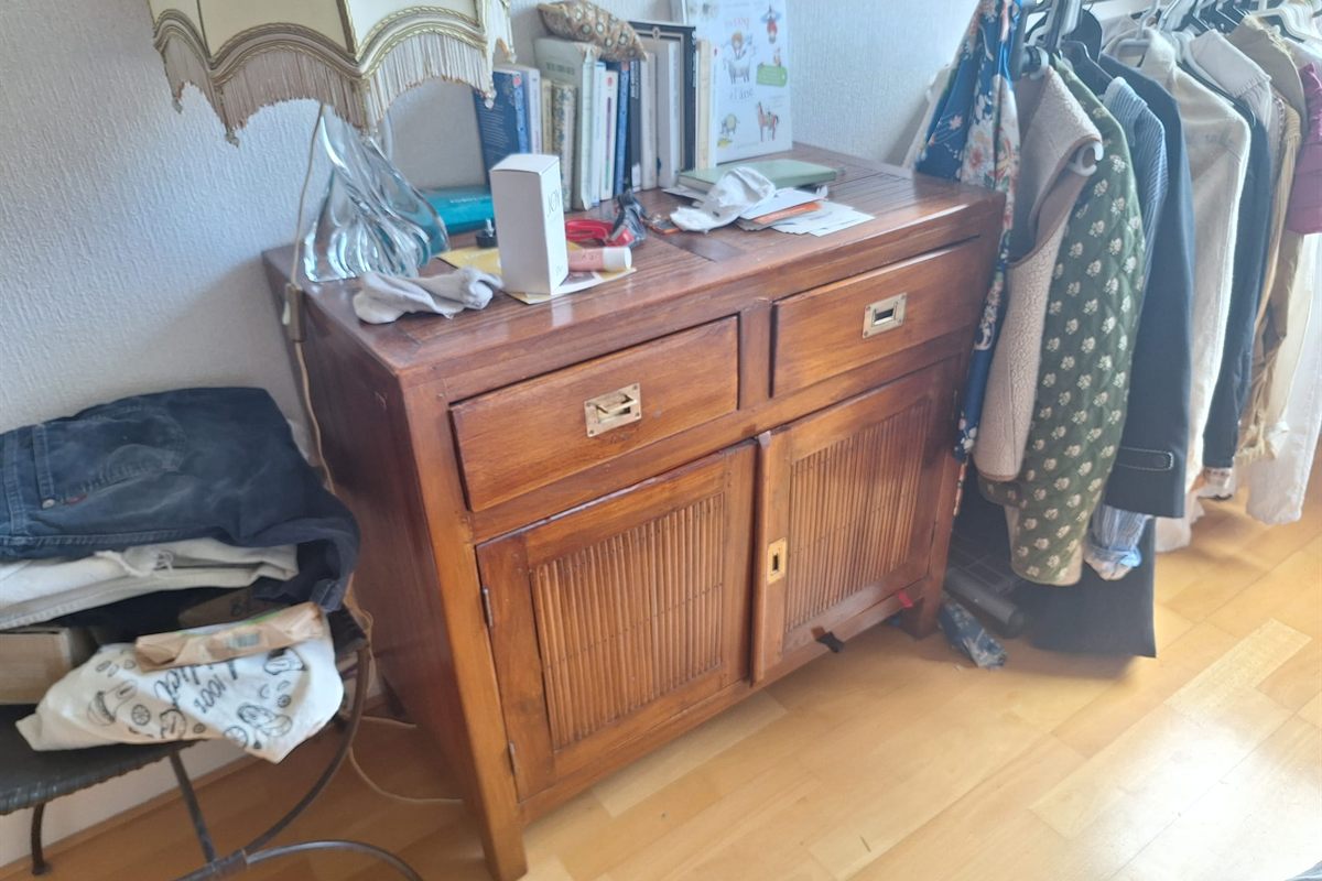 Pendant chantier de debarras appartement a Puteaux