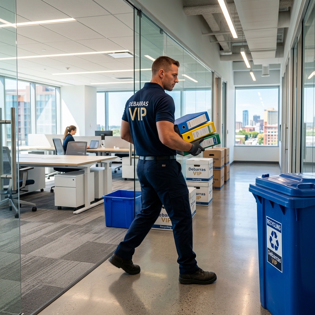 Débarras bureau à Melun